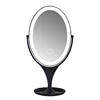 Modern Touch Table Lamps Mirror With Storage Base For Make Up