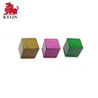 Zinc alloy metal cube, Wholesale Custom Board Game Metal Cube