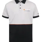 wholesale custom mens recycled polyester fabric polo shirt