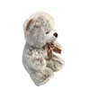 China plush toy manufacture custom made short plush soft teddy bear for baby sleeping hold toys