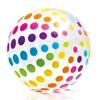 LC Jumbo 42'' Inflatable Big Panel Colorful Beach Ball Translucent Dots for Pool Party