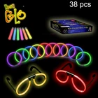 Neon Light Toy 38 Pcs Glow Stick Party Pack