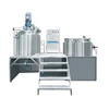 Vacuum Emulsifying lotion cosmetic cream mixer machine