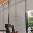 sunscreen fabric industrial motorized roller blind for office