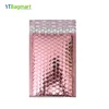 Factory Price Foil Bubble Envelopes Shipping Mailing Bags Custom Rose Gold Poly Bubble Mailer
