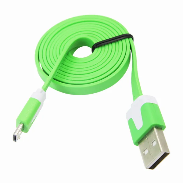 APPACS New Flat Style Tpe Noodle Cable Micro Usb Data Charging Sync Data Cable For Samsung /Xiaomi/Letv Usb Charging - ANKUX.COM