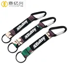 Cheap Custom Locking Carabiner Clip Key Chain With Customized Logo