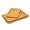 Rectangle Bamboo Dinner Breakfast Dish Food Serving Plate Tableware Tea Appetizer Tray