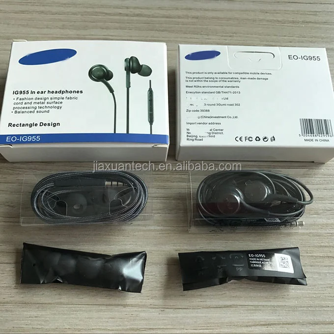 Made in Vietnam Original EO-IG955 Wired Stereo Headset In Ear Headphone For Samsung Galaxy S8 S9 Earphones - ANKUX.COM