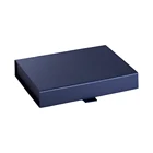 Eco friendly plain thick paper cardboard book shaped gift box with magnetic closure for school uniforms