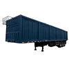 China CLW factory 3 axle 60 ton truck cargo stake box van semi fence trailer