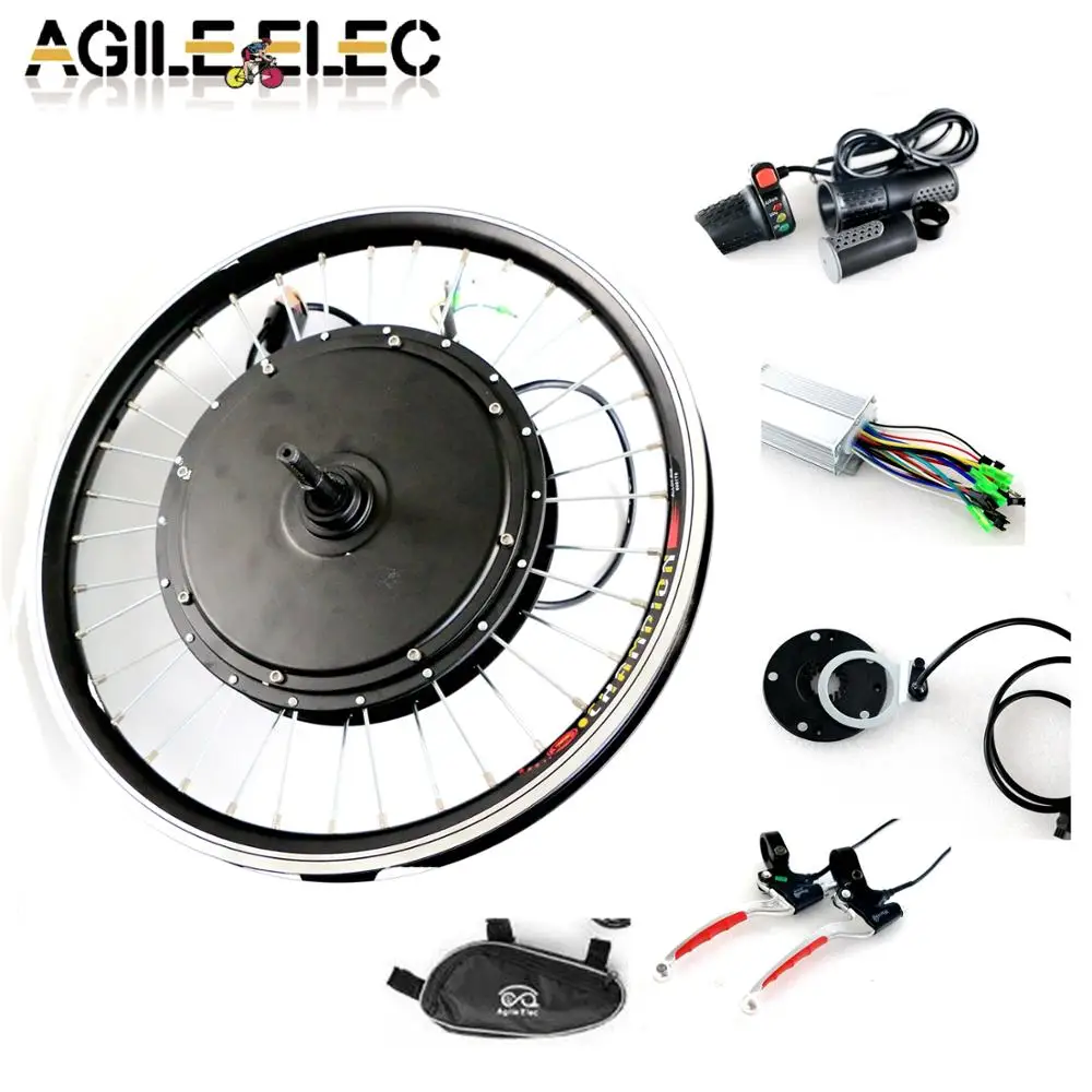 Agile china e bike 500w electric bicycle conversion kit with battery, Black/silver
Agile china e bike 500w electric bicycle conversion kit with battery, Black/silver