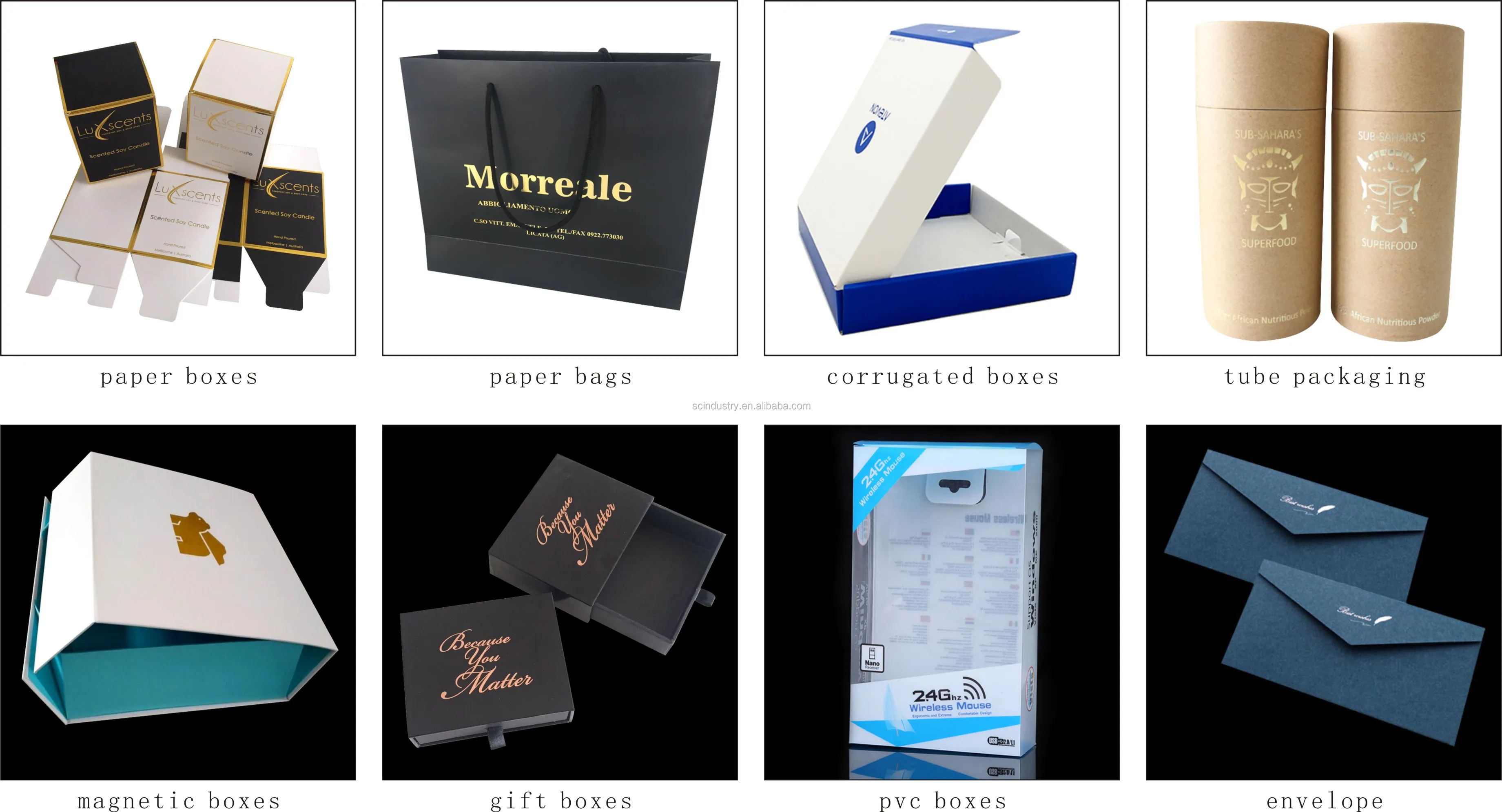 luxury foldable magnetic closure gift box / cardboard gift box