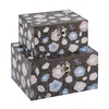 Floral Decorative Gift Wooden Storage Nesting Boxes Wholesale