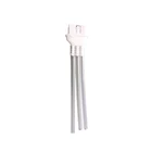 plastic POM 3-cavity food grade injection parts connector joint pipe fitting