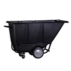 AG007 rotomolding tilt truck 1/2 yd storage transit trolley cart