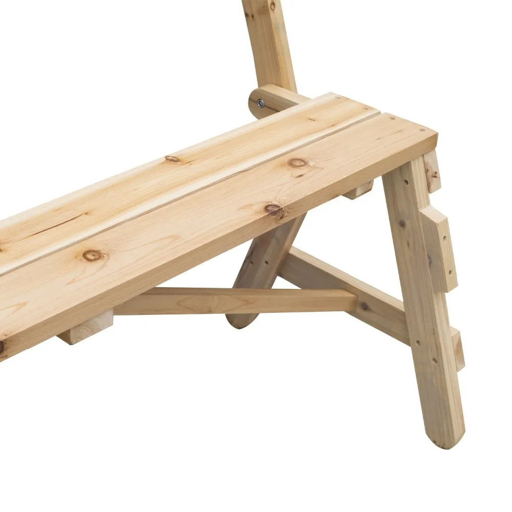 Merry Garden Interchangeable Picnic Table And Garden Bench Cheap