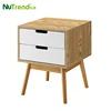 Cheap Rustic Retro Bedroom Drawer Small Wood Besides Nightstand for Sale