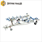 22 FT Heavy-Duty Aluminum Boat Trailer