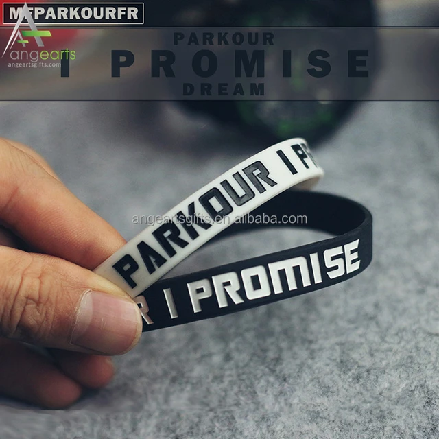 2016 promotional gifts rubber silicon bracelet / custom silicon