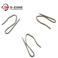 Curtain steel plated drapery pin hook, pinch pleated drapery hooks, home decoration metal curtain pin hook
Curtain steel plated drapery pin hook, pinch pleated drapery hooks, home decoration metal curtain pin hook