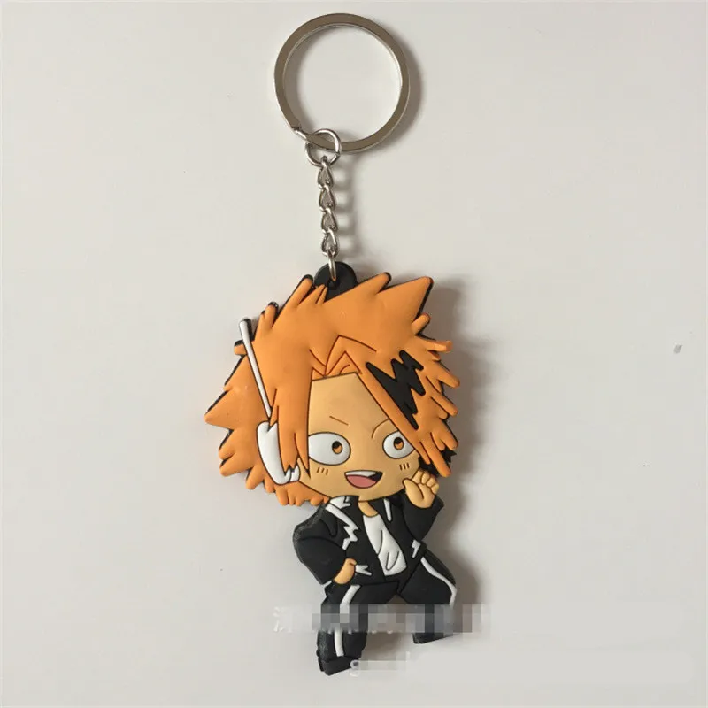 Anime My Hero Academia Figures Toys PVC Pendant Keychain Keyring Key Bag Pendants Dolls Kids Friends Gift  6-8cm (2)