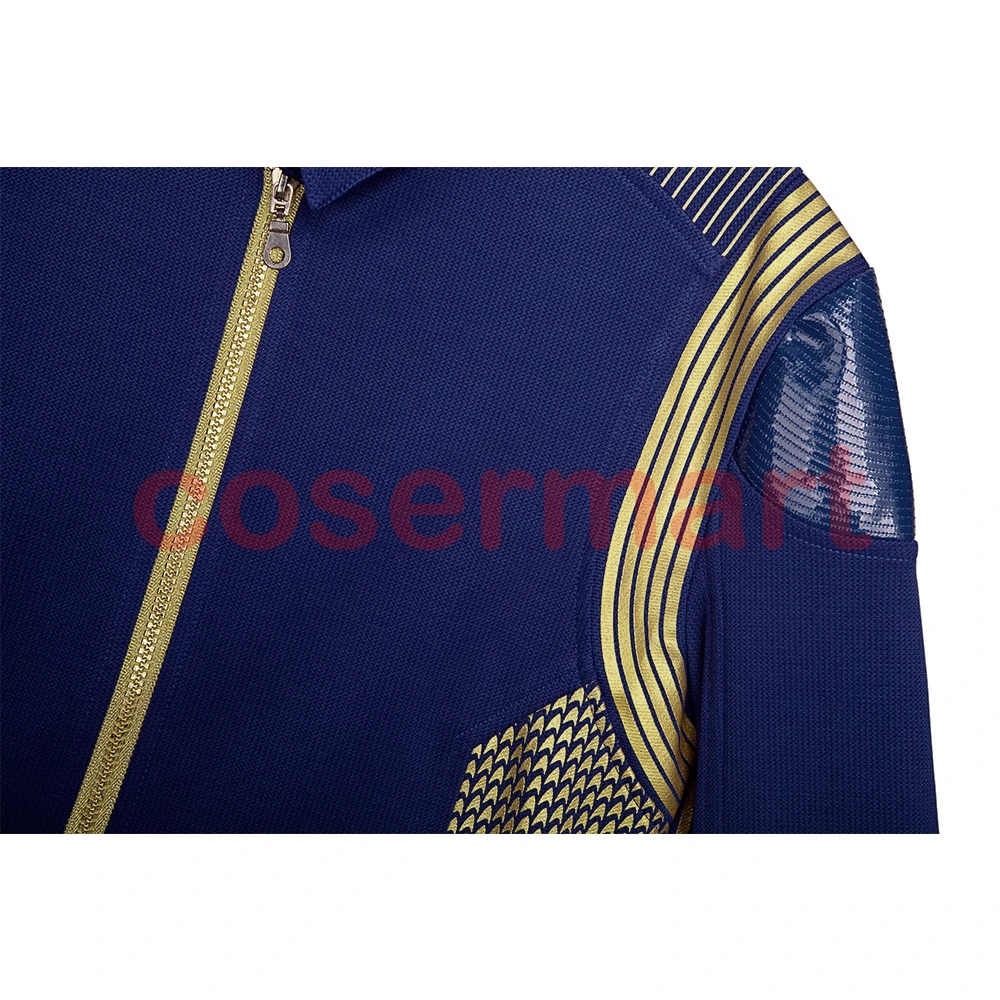 2017 Star Trek Discovery Costume Captain Uniform Blue Jacket Coat Cosplay Costume Starfleet Halloween Costume New (14)