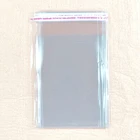 Wholesale Clear Self Seal Adhesive Cello Cellophane Resealable Plastic OPP Bag A3 A4 DL