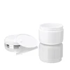stock 50g 250g face skin care cream cosmetic sliver edge double wall jar for cosmetic packaging