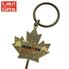 Personalized Custom Antique Key Chain Country Canada Flag Souvenir Keychain, Country Flag Key Ring