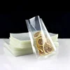 Heat Seal Clear Transparent Plastic 3 Side Triangle Sealing Vacuum Packaging Bag With Tear Notch