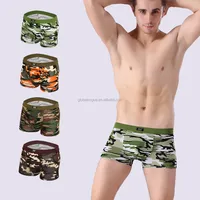 

Mens Underwear Plus Size Men's Boxer Shorts Fashion Breathable Modal Boxer Tide men Soldier Camouflage underwear