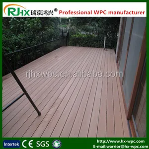 polished wpc decking