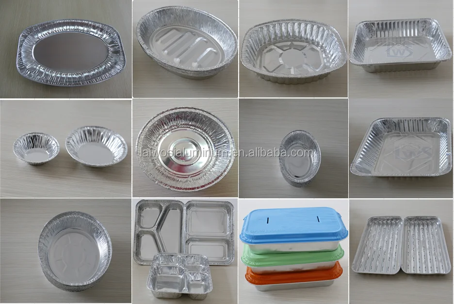 color coated aluminium foil food box