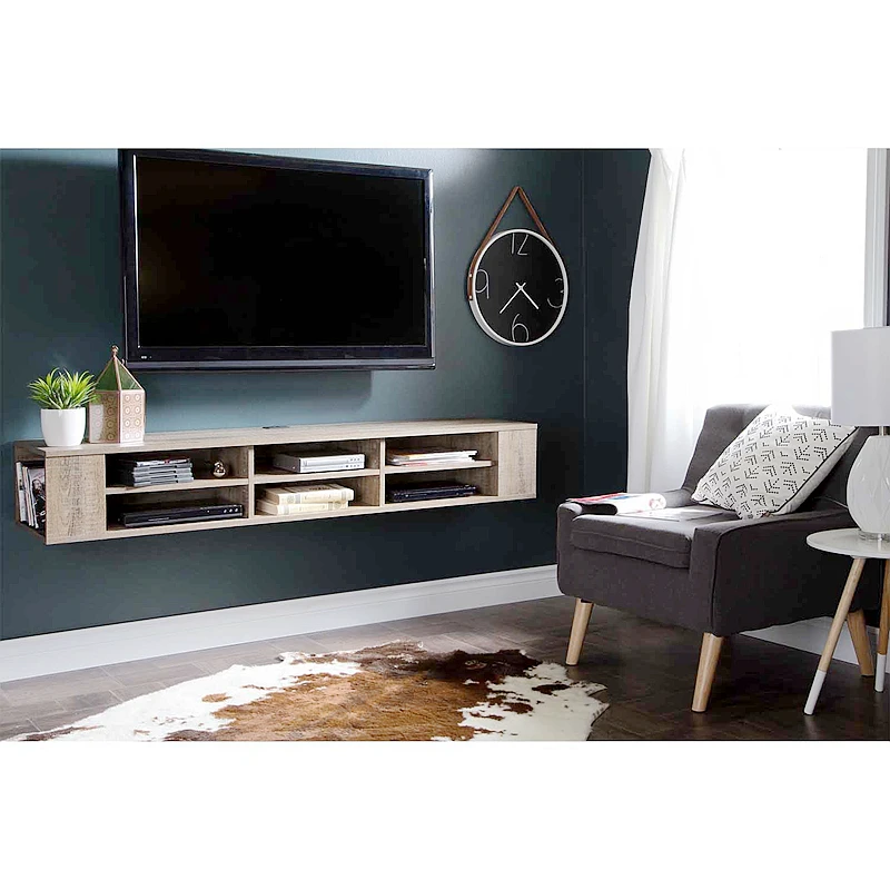 2019 Latest Design Tv Wall Cabinet Tv Floating Wall Mountable Unit