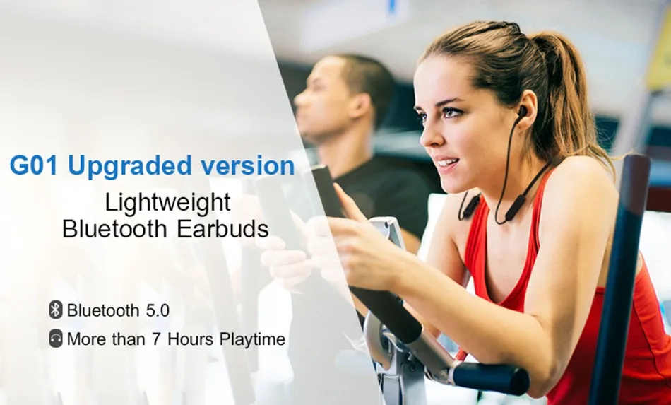 Gusgu G01 Wireless Bluetooth 5.0 High Sound Quality HD Stereo Headet Sport Boat Earbuds Earphone - ANKUX.COM