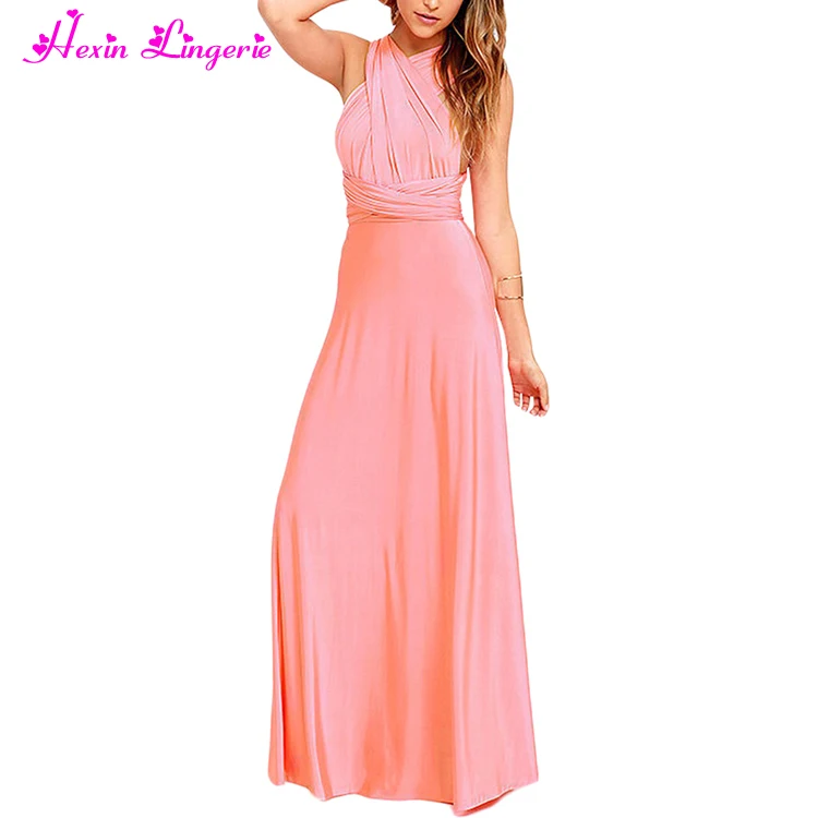 Дешевые цены розовый удобные длинные мягкие вечерние платья