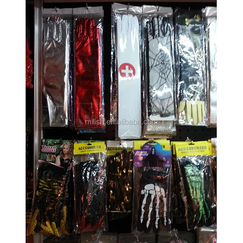 halloween trick toys/ funny long sexy party lace gloves HH-0438