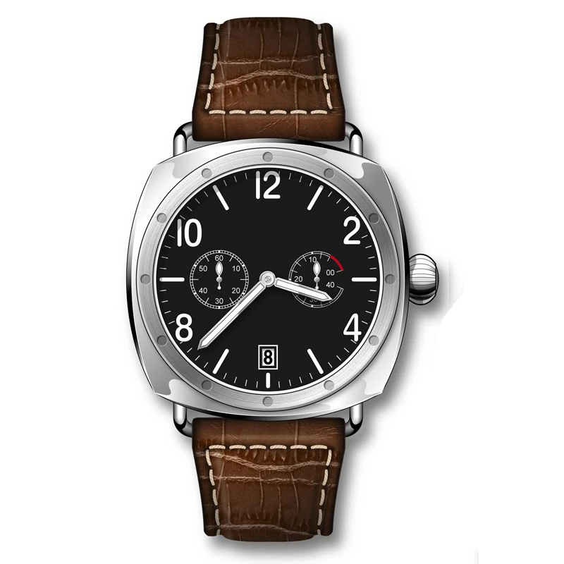 OEM stainless steel case genuine leather strap sapphire crystal date lumiunoius dial 10ATM automatic wristwatch for men
OEM stainless steel case genuine leather strap sapphire crystal date lumiunoius dial 10ATM automatic wristwatch for men