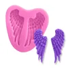 Angel Wing Silicone Mold Jelly Fondant Gum Paste Chocolate Craft Candy Polymer Clay Molds Baking Cake Decorating Tools