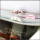 2015 hot sale wholesale promotional customized folding magnetic bookmark