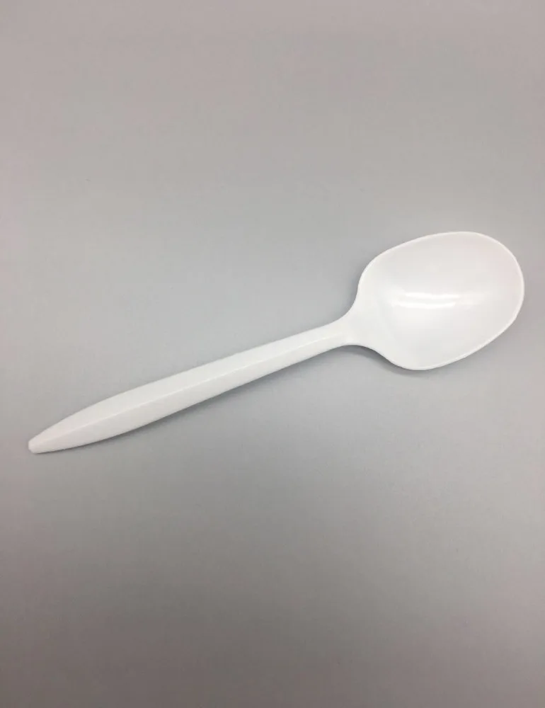 disposable plastic spoon dessert spoon