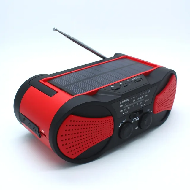 2018 الجديدة الشمسية اليد يختتم usb am fm sw راديو بطاقة sd مع usb sd tf