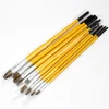 Fine Art Supplier Golden Synthetic Watercolor Artist Paint Brushes Set Acrylic Painting Brush Face Oil Painting Brushes