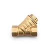 Green valves good quality brass y tee copper pipe fitting