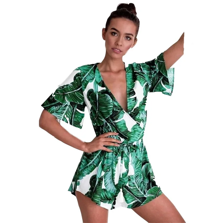 2019 Summer V-neck lotus sleeves leaf print skirts hot sexy chiffon beach dresses women party, N/a
2019 Summer V-neck lotus sleeves leaf print skirts hot sexy chiffon beach dresses women party, N/a