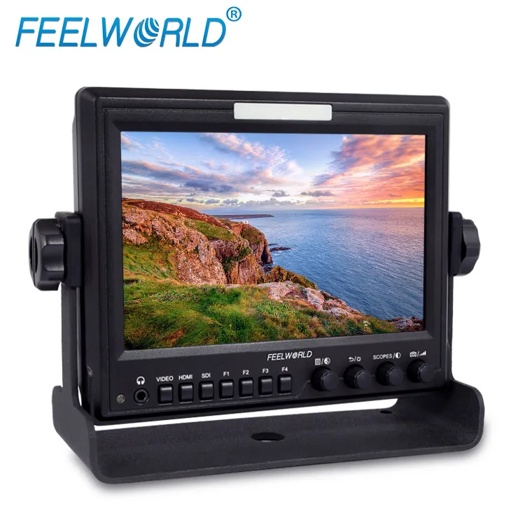 FEELWORLD 7" Pro IPS HD panel professional monitor calibration with 3-color Tally Light
FEELWORLD 7" Pro IPS HD panel professional monitor calibration with 3-color Tally Light