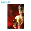 Abstract prints buddha painting art canvas for wall decoration