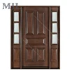 Best Quality Sound Proof Tempered Glass Used Exterior Wooden French Doors for Sale , Customized Mothproof Pocket Door