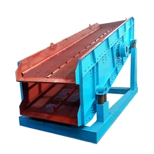 Single/double deck circular vibrating screen for mineral ore